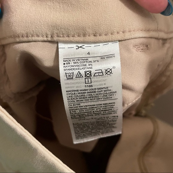 High-Waisted Pixie Full-Length Pants - Size 4 - Old Navy - Picture 2 of 7